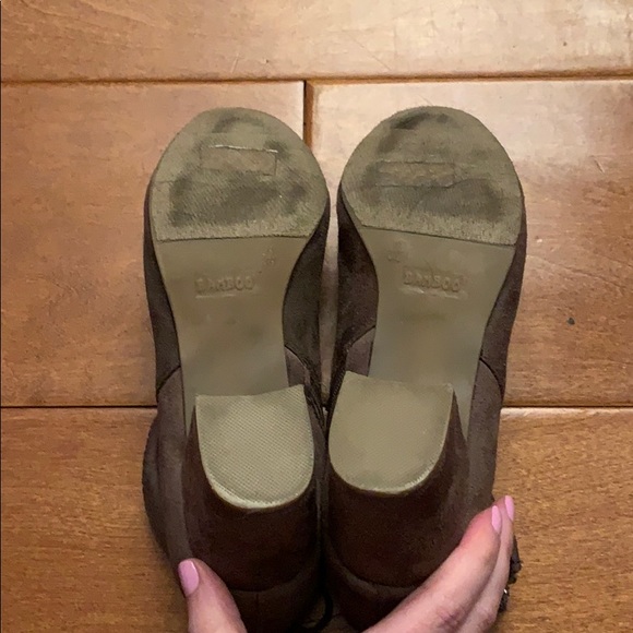 Bamboo Autumn Taupe Ankle Boots - Picture 5 of 6